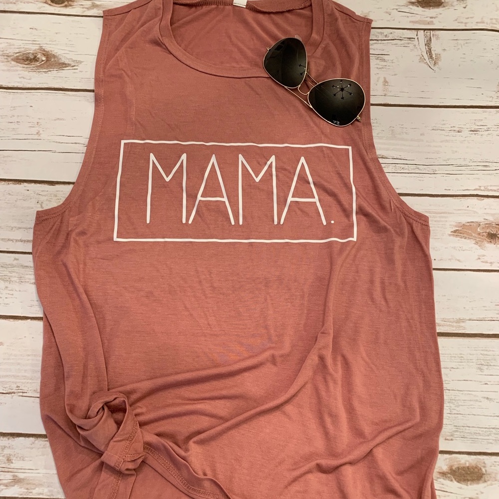 MAMA flowy Muscle Tank